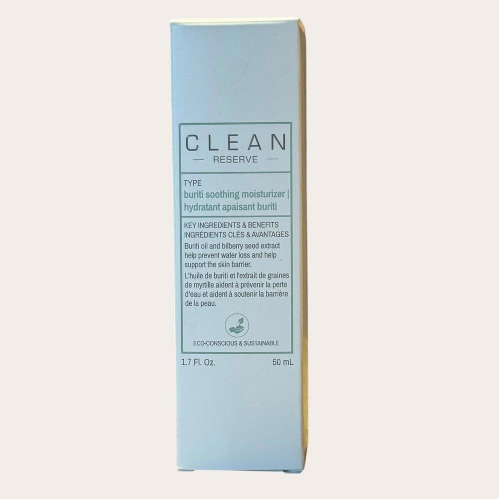 Clean Reserve Buriti Soothing Moisturizer 1.7 Fl. Oz / 50 mL